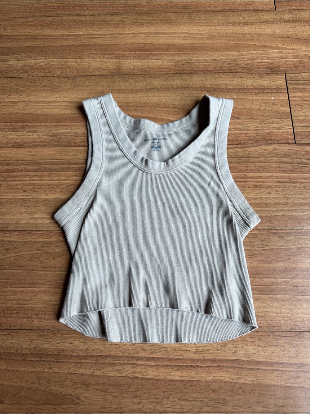 Beige Brandy Melville tank top